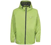 Trespass Adults Waterproof Jacket Qikpac - Waterproof, Breathable, Windproof, Taped Seams, 2 Zip Pockets, Full Body Length Front Zip, Adjustable Hood, Storm Flap, Ventilated Back, Packs Away