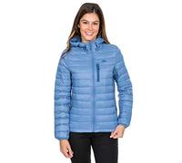 Trespass Arabel Chaqueta de Plumón para Mujer, Primavera-Verano, Plumaje, Manga Larga, Azul, Vaquero, XX-Small