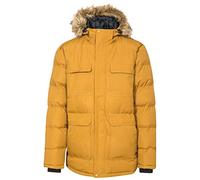 Trespass Baldwin cálido Acolchado Invierno Chaqueta con Capucha, Hombre, marrón Dorado, XXS