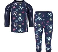 Trespass Bañador infantil Smiley - Conjunto de baño infantil Fish Print 98/104 - ca. 3-4 Jahre
