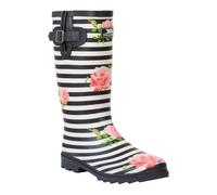 Trespass Botas de Agua Elena Slipon Diseño Floral para Mujer (TP5637)