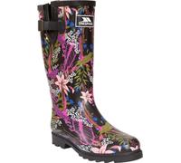 Trespass Botas de agua para mujer Elena - Welly Mujer Tropical Floral Print EUR 37