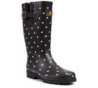Trespass - Botas de Agua Samira Entrada por Deslice, Hebilla Ajustable Diseño Floral para Mujer (39 EU) (Camelia)