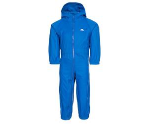 Trespass Botón Traje impermeable con capucha Niños