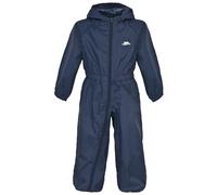 Trespass Button - Traje de Lluvia para niños, Color Azul Marino, Talla 5/6 años
