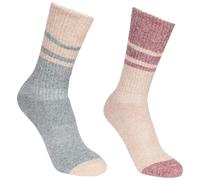 Trespass - Calcetines de montaña Modelo Hadley para mujer señora (2 Pares)