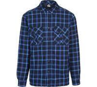 Trespass Camisa Rapeseed - Camisa a cuadros para hombre Azul oscuro a cuadros XL