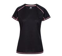 Trespass Camiseta Victoria de Secado rápido para Mujer, Mujer, Camiseta, FATOTSO10007_BLKXS, Negro, XS