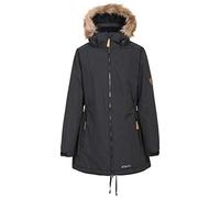 TRESPASS Celebrity Warm Waterproof Chaqueta con Capucha extraíble, Mujer, Negro, 42