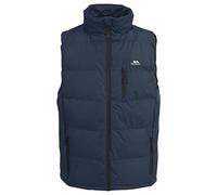 Trespass Chaleco acolchado para hombre – Cierre de broche – Azul marino, Talla M