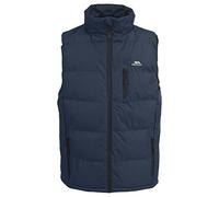 Trespass Chaleco Acolchado para Hombre, Cierre de Broche, Hombre, Color Azul Marino, tamaño S