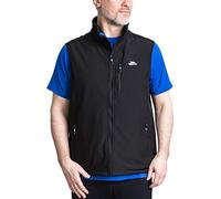 Trespass Chaleco Softshell para hombre, ligero con 3 bolsillos con cremallera, vassus
