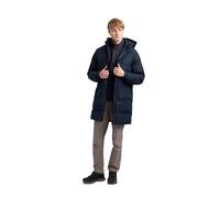 Trespass Chaqueta Acolchada para Hombre Clipster - Longitud Más Larga, Capucha Ajustable Desmontable, 1 Bolsillo Seguro en el Pecho, 2 Prácticos Bolsillos Inferiores, Puños Elásticos, 1 Bolsillo