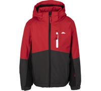 Trespass Lennox - Chaqueta de esquí para niños, unisex, acolchada, capucha desmontable, cremallera de contraste, bolsillo en el pecho con cremallera, 2 bolsillos inferiores, bolsillo para pase de