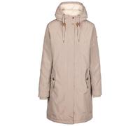 Trespass Chaqueta impermeable para mujer con forro polar sherpa y recordatorio de capucha cultivada, Vintage Caqui, XL