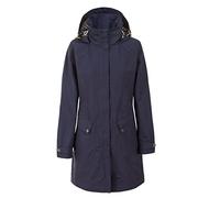 Trespass Chaqueta impermeable para mujer de longitud más larga para día lluvioso
