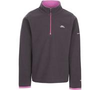 Trespass Chaqueta polar/forro polar para niñoscepullover Sybil-Girls Microfleece At100 Dark Grey 110/116 - ca. 5-6 Jahre