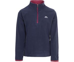 Trespass Chaqueta polar/forro polar para niñoscepullover Sybil-Niñas Microforro polar At100 Azul marino/Berry 134/140 - ca. 9-10 Jahre
