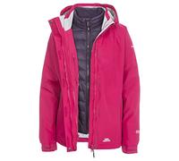 Trespass - Chaqueta rompeviento 3 en 1 para Mujeres, Mujer, Color Cerise, tamaño XXS