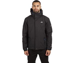 Trespass Chubasquero Donelly - Chaqueta Hombre Tp75 Negro S
