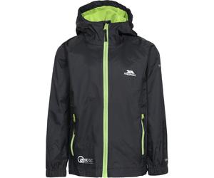Trespass Chubasquero infantil Qikpac Jacket - Unisex Kids Packaway Jacket Tp75 Negro 11-12 Jahre
