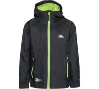 Trespass Chubasquero infantil Qikpac Jacket - Unisex Kids Packaway Jacket Tp75 Negro 110/116 - ca. 5-6 Jahre