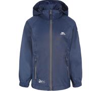 Trespass Chubasquero infantil Qikpac X - Unisex Kids Packaway Jacket Tp75 Navy/Carbon 110/116 - ca. 5-6 Jahre