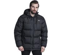 Trespass Clip para chaqueta - Chaqueta acolchada hombre Negro S