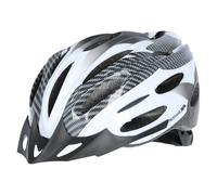 TRESPASS crankster ventilación Ajustable Ciclo Casco de Seguridad, Unisex, Color Blanco, tamaño L/XL