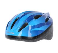 Trespass Casco de ciclismo Cranky – Unisex niños – Azul (Dbl) – 44/48