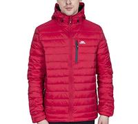 Trespass Digby Red XXS, Chaqueta Ligera de plumón 80% plumón para Hombre, XXS / 2XS / 2XS, Rojo