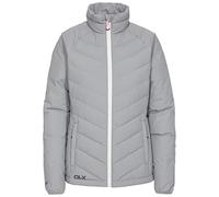Trespass DLX Sondra - Chaqueta de plumón cálida e Impermeable para Mujer, Color Platino, Talla XL