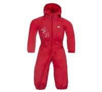 Trespass Drip Drop - Chubasquero Acolchado, Color Rojo, bebé, Color Rojo - Rojo Brillante, tamaño Talla 12-18