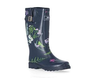 Trespass FAFOBOK30010_HMB41 Mujer Botas de lluvia, Impresión Del Pájaro Del Tarareo, 41 EU