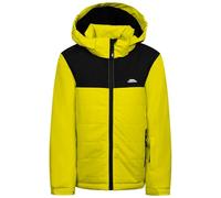 Trespass Halston - Chaqueta unisex para niños, impermeable, acolchada, paneles acolchados, capucha desmontable, cremallera de contraste, bolsillos con cremallera, forro interior para nieve, dobladillo