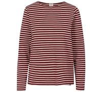 Trespass Karen - Camiseta Informal para Mujer, diseño de Rayas Cerezas oscuras, Talla 20, Rayas de Cereza Oscura, 46