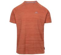 Trespass Leecana - Camiseta deportiva de manga corta para hombre, secado rápido, absorbe la humedad, Salsa Marl, XS