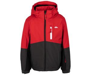 Trespass Lennox - Chaqueta de esquí para niños, unisex, acolchada, capucha desmontable, cremallera de contraste, bolsillo en el pecho con cremallera, 2 bolsillos inferiores, bolsillo para pase de