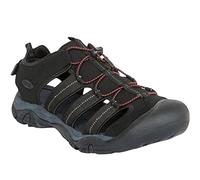 Trespass Male Sandal, Sandalia Hombres, Negro, 11 UK