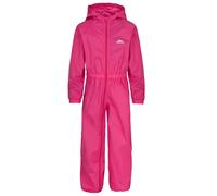 Trespass - Mono impermeable / Traje de lluvia Modelo Button para niños niñas