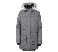 TRESPASS Mujer TP75 thundery Chaqueta, Mujer, Color Black/Silver Grey, tamaño XS