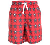 Trespass - Pantalones Cortos Unisex para niños, Unisex Infantil, Color Rojo, tamaño Talla: 7/8