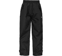 Trespass Pantalones de lluvia para niños Echo - Kids Trousers Tp50 Black 122/128 - ca. 7-8 Jahre