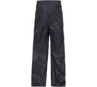 Trespass Pantalones de lluvia para niños Qikpac Pant - Unisex Kids Packaway Trousers Negro 92/98 - ca. 2-3 Jahre
