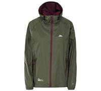 Trespass Qikpac Chaqueta Impermeable Compact Pack Away, Mujer, Verde Oscuro, XS