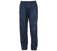 Trespass Qikpac - Pantalones Deportivos Impermeables con 3 Bolsillos, Unisex, UABTRAI10001_DANXXXL, Azul Marino, 3XL