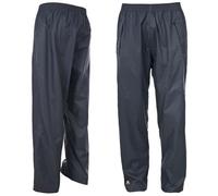 Trespass Qikpac Waterproof Trouser Medium Black Medium Black