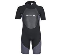Trespass Scuba Traje de Buceo, Negro (Blk), 7/8