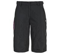Trespass Sinem TP75 Pantalón Corto de Ciclismo, Mujer, Negro (Blk), XXS