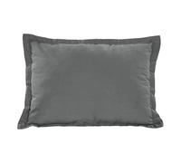 TRESPASS Snoozefest Almohada de Viaje Ligera y compacta para Camping, 40 x 30 cm, Unisex, Gris, 1 Count (Pack of 1)